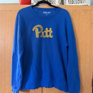 Steel City Blue "Pitt" Crewneck Sweatshirt
